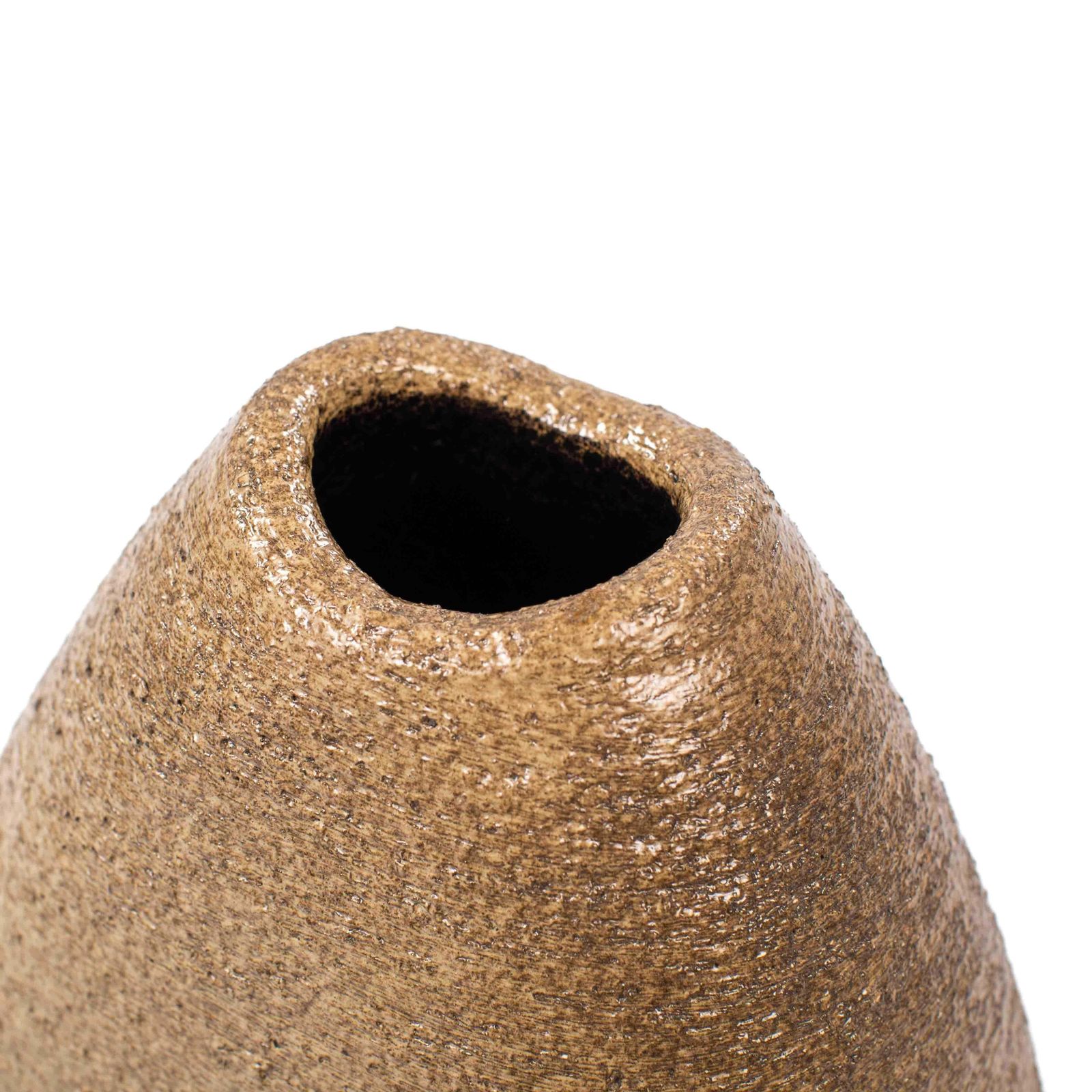 photo buy French Mid Century Ceramic Vase With Geometric Decoration By G. Masarra, 1950s