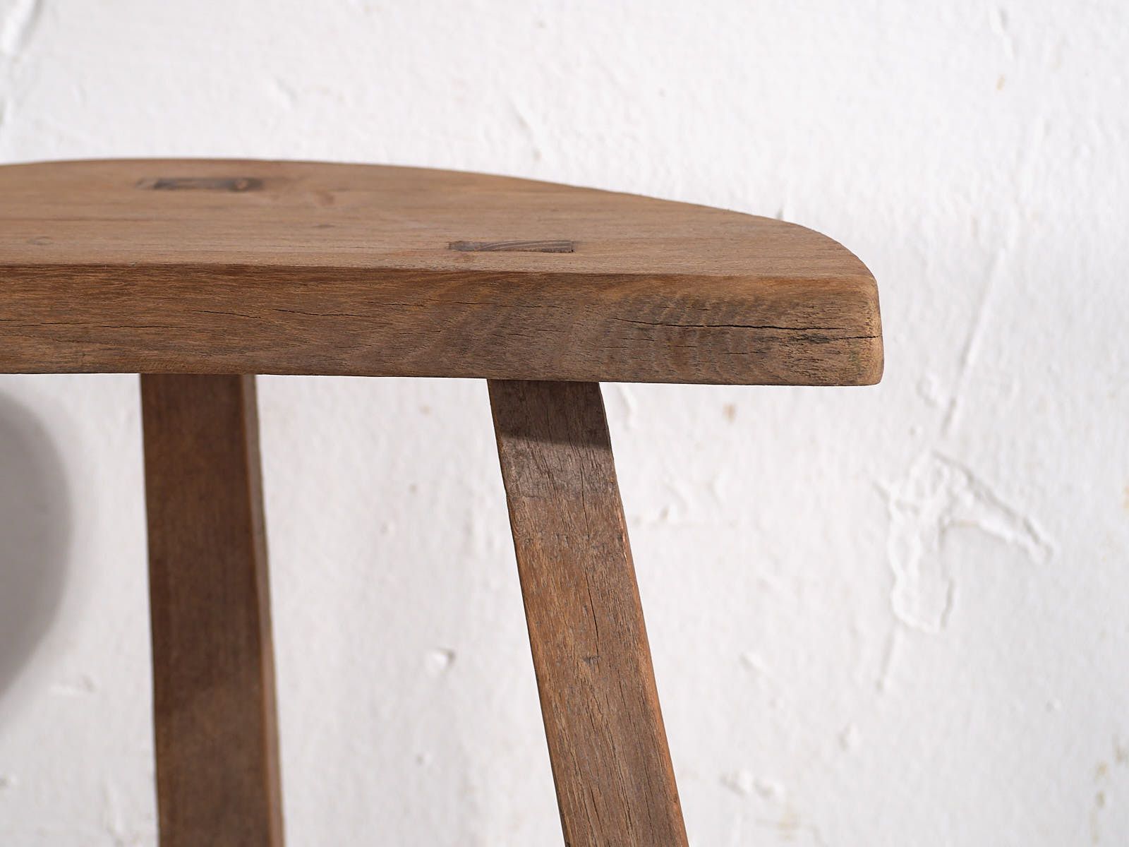 Antique Wabi Sabi Style Stool (C.1900) #6 photo vintage
