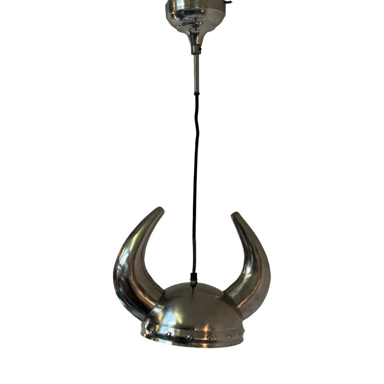 Kare Design   Pendant Lamp Model 'Viking'   Helmet Shaped Ceiling Lamp, Marked And Including The Canopy photo furniture