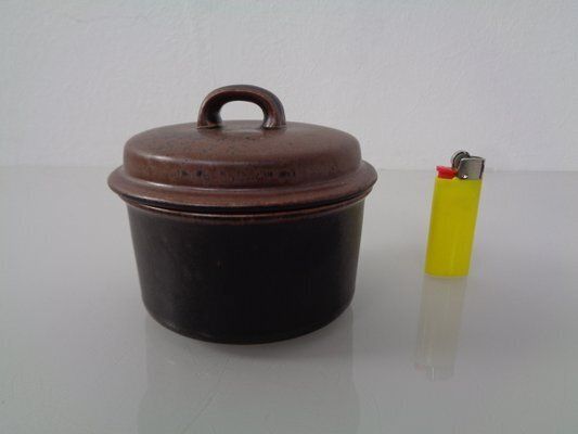 photo for sale Finnish Ruska Milk Jug And Sugar Pot By Ulla Procope For Arabia, 1960s, Set Of 2