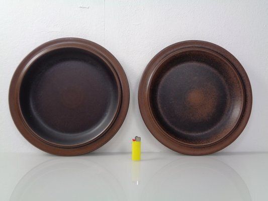 Large Russian Plates By Ulla Procope For Arabia, Set Of 6, Finland, 1960s , Set Of 6 photo buy