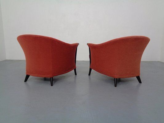 photo for sale Set Of Progetti Lounge Chairs By Umberto Asnago For Giorgetti, 1980s, Set Of 2