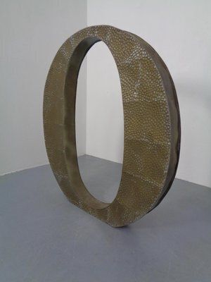 Large Industrial Letter O In Aluminum, 1960s photo 293.0