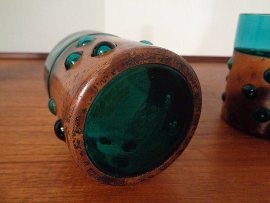 Home Decor Copper And Glass Set By Nanny Still For Raak Amsterdam, 1970s, Set Of 5 photo