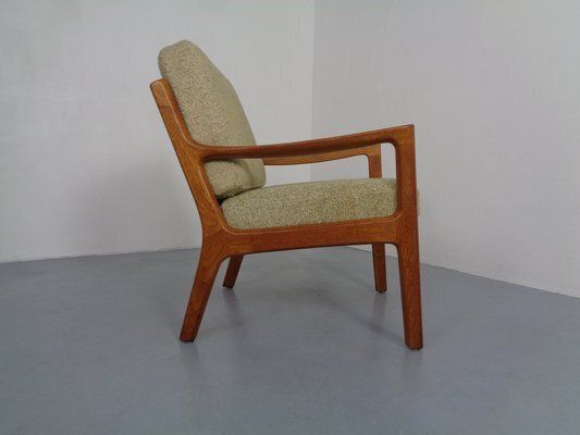 Danish Teak Senator Armchair By Ole Wanscher For Poul Jeppesen, 1960s photo Furniture