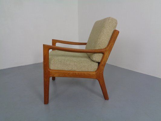 Danish Teak Senator Armchair By Ole Wanscher For Poul Jeppesen, 1960s photo vinterior