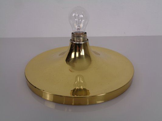 Space Age Golden Wall Lamp From Doria Leuchten, 1960s photo 167.0