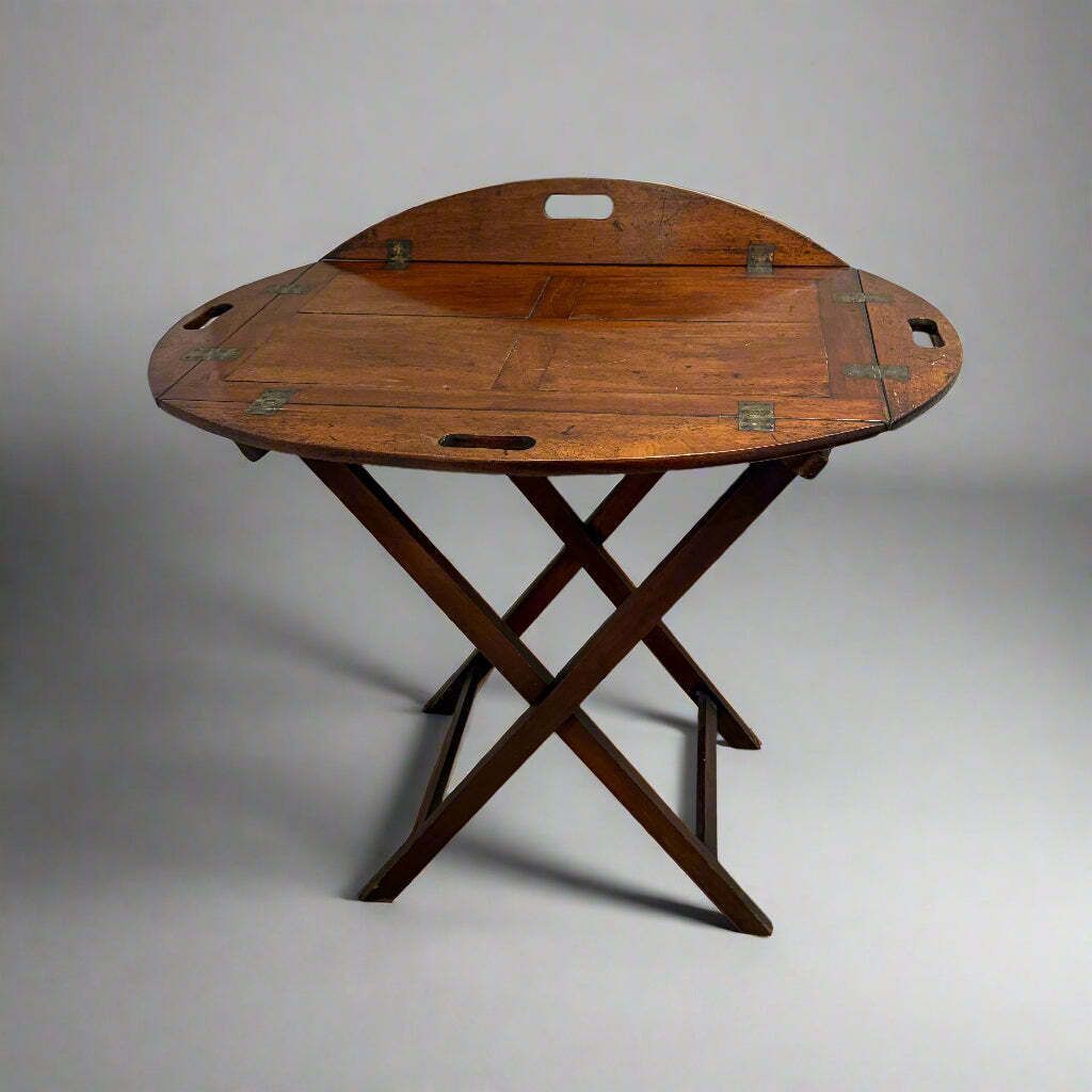 19th Century Mahogany Butlers Tray Circa 1880