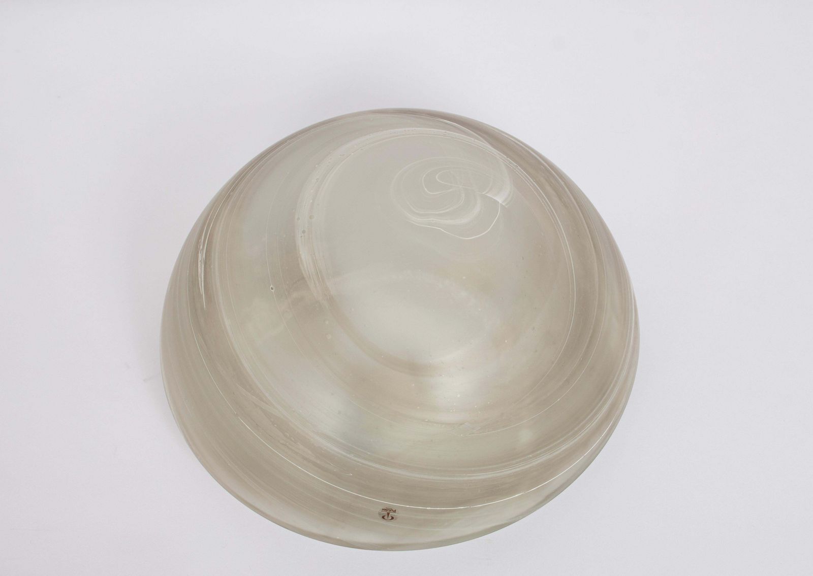 1 Of 8 Large Stunning Glass Flushmount By Peill & Putzler, Germany, 1970s photo furniture