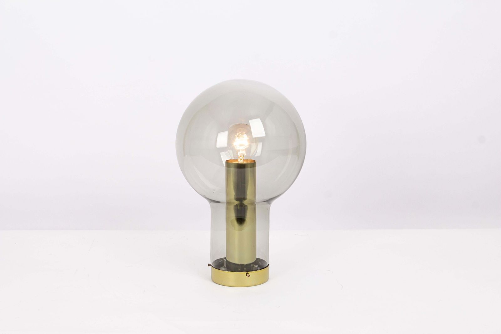 1 Of 20 Large Stunning Raak Brass Flushmount Maxi Globe, Netherlands, 1960s photo furniture