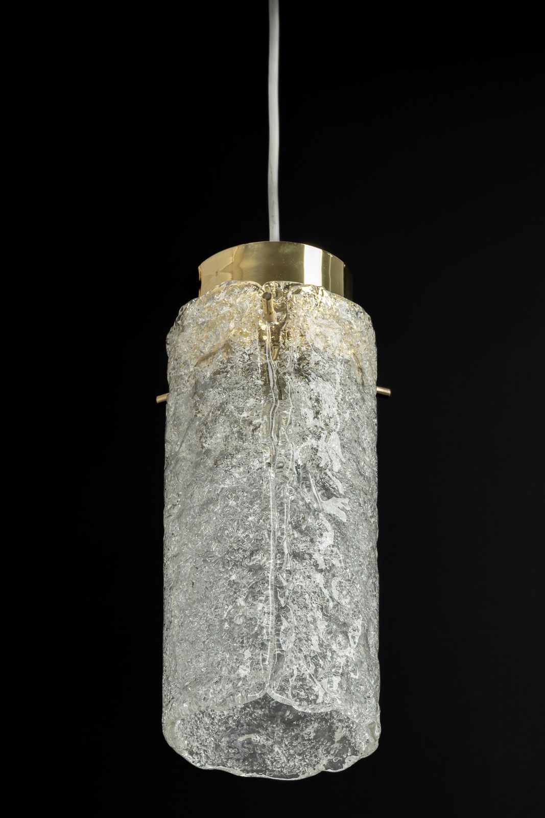 1 Of 2 Petite Murano Pendant Lights By Hillebrand, 1960s photo Lighting