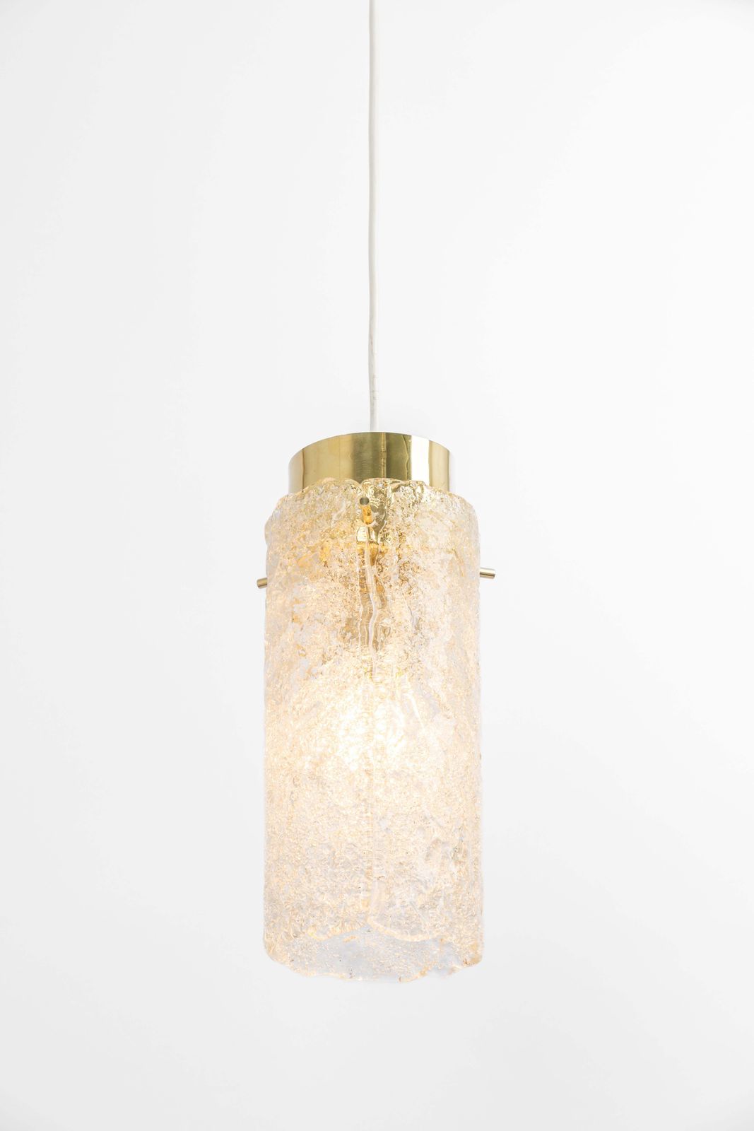 photo furniture 1 Of 2 Petite Murano Pendant Lights By Hillebrand, 1960s