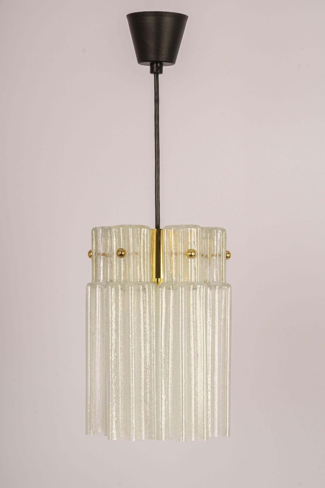 1 Of 3 Small Limburg Glass Flush Mount, Germany, 1970s photo furniture