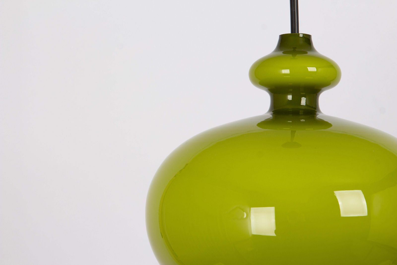 1 Of 3 Petite Green Pendant Light Designed Hans Agne Jakobsson For Staff  1970s photo 602.0