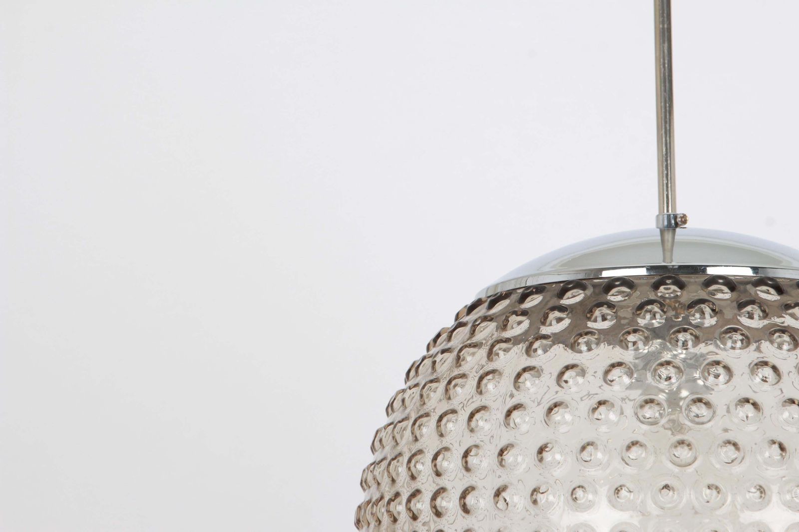 1 Of 12 Rare Designer Glass Pendant Lamp By Rolf Krüger For Staff, Germany 1970s photo buy