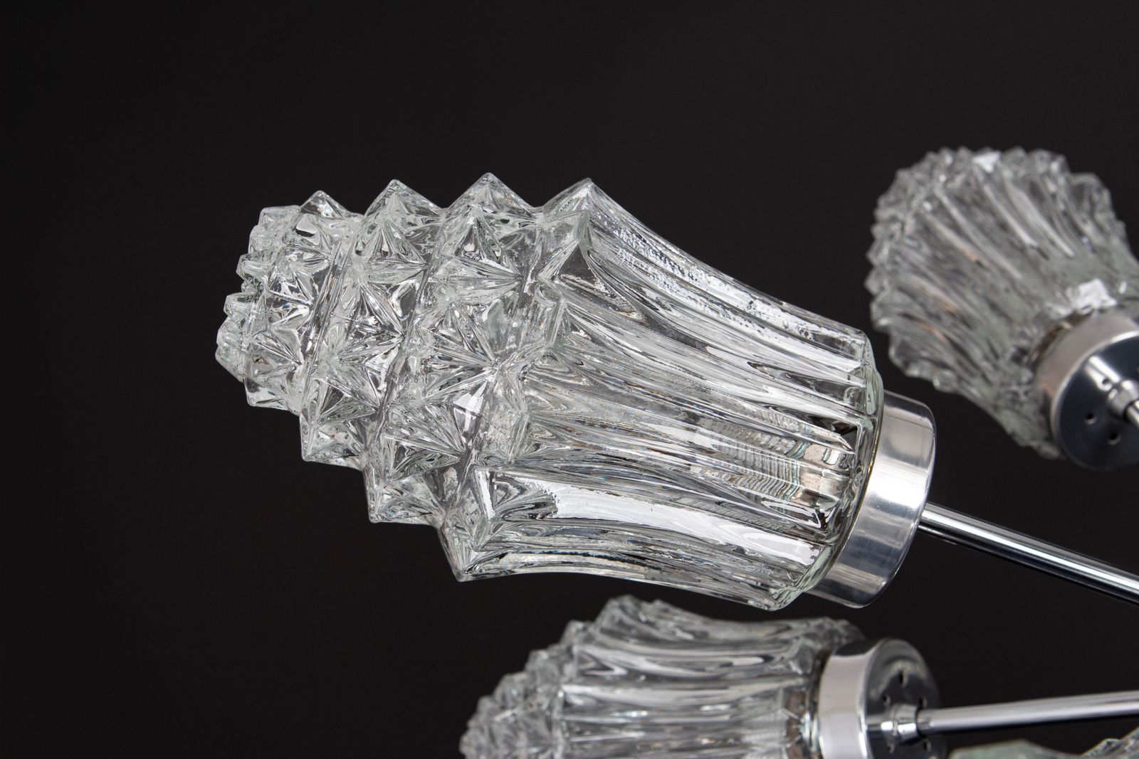 Stunning 12 Arm Sputnik Chandelier By Richard Essig, Germany, 1960s photo vintage