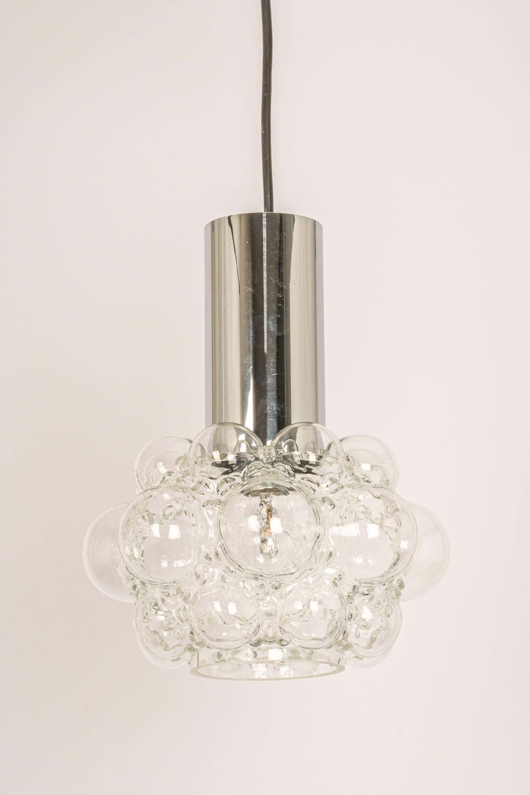 1 Of 3 Petite Bubble Glass Pendant By Helena Tynell, Limburg, Germany photo for sale