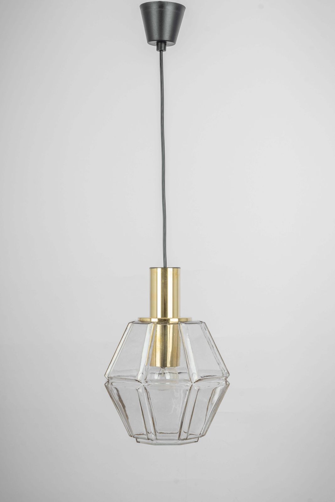photo for sale 1 Of 3 Glass Pendant Lights By Limburg, Germany, 1970s