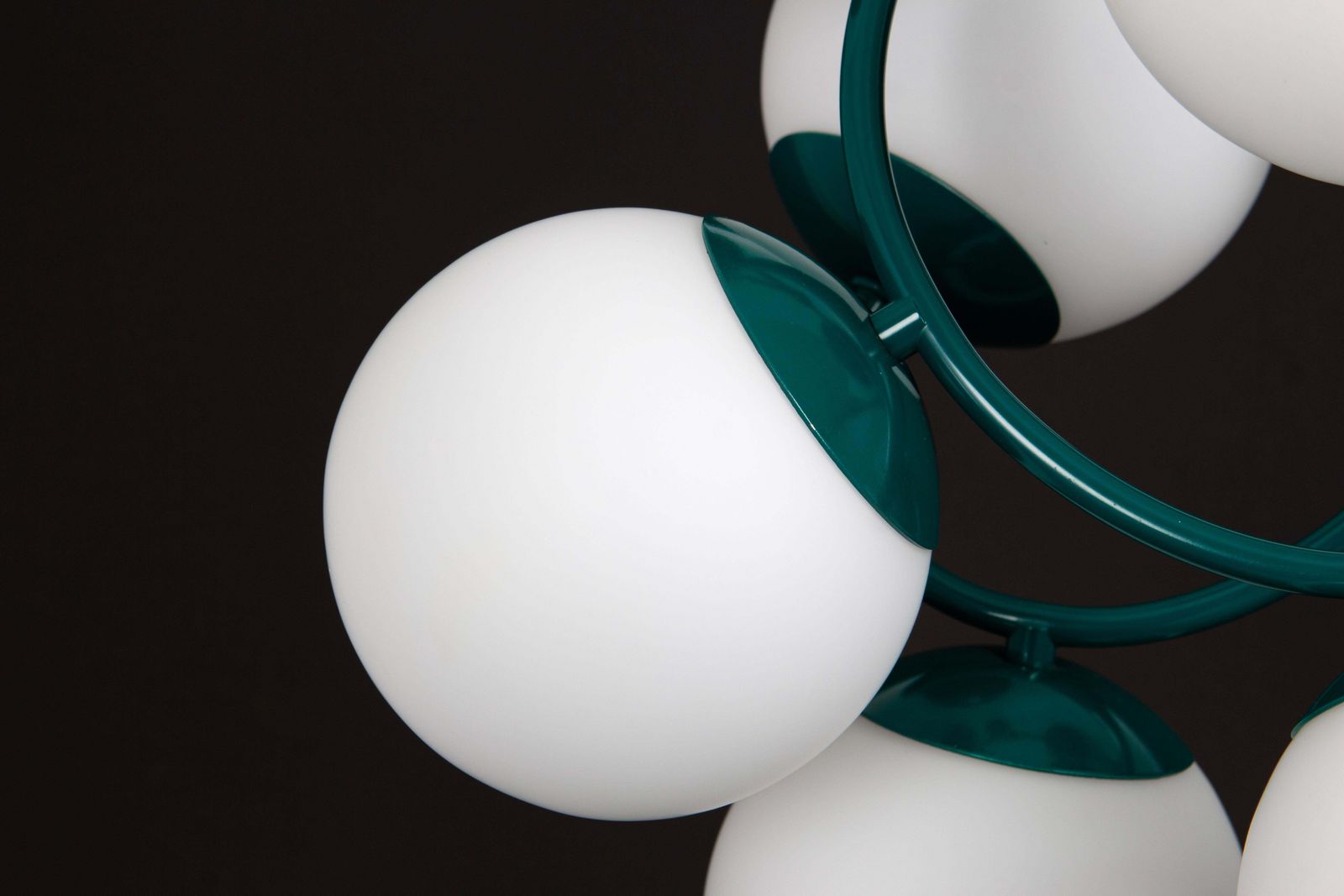 Midcentury Green Orbital Pendant Lamp By Kaiser, Germany, 1960s photo buy