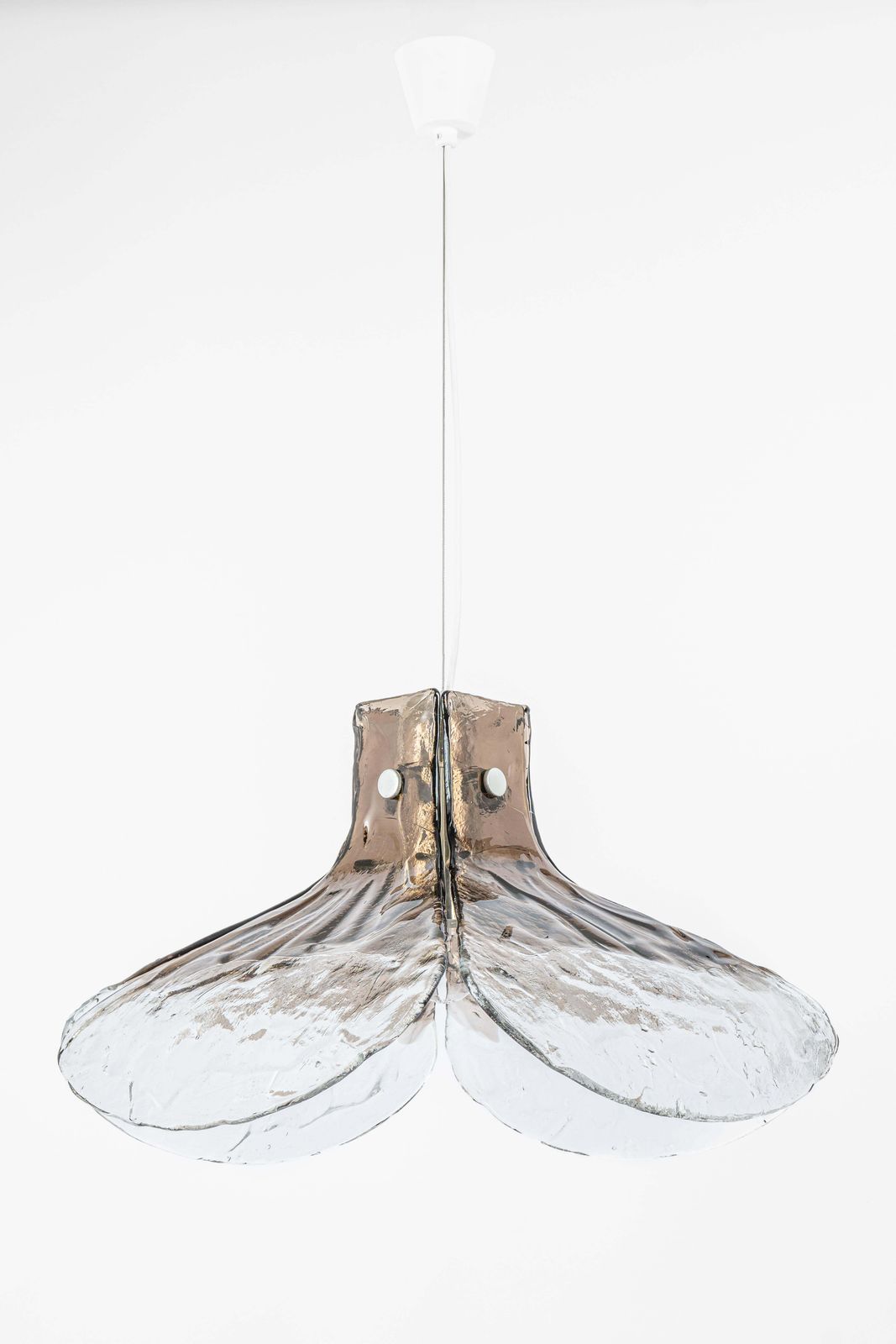 1 Of 2 Murano Glass Chandelier Designed By Carlo Nason For Kalmar, Germany, 60s photo buy