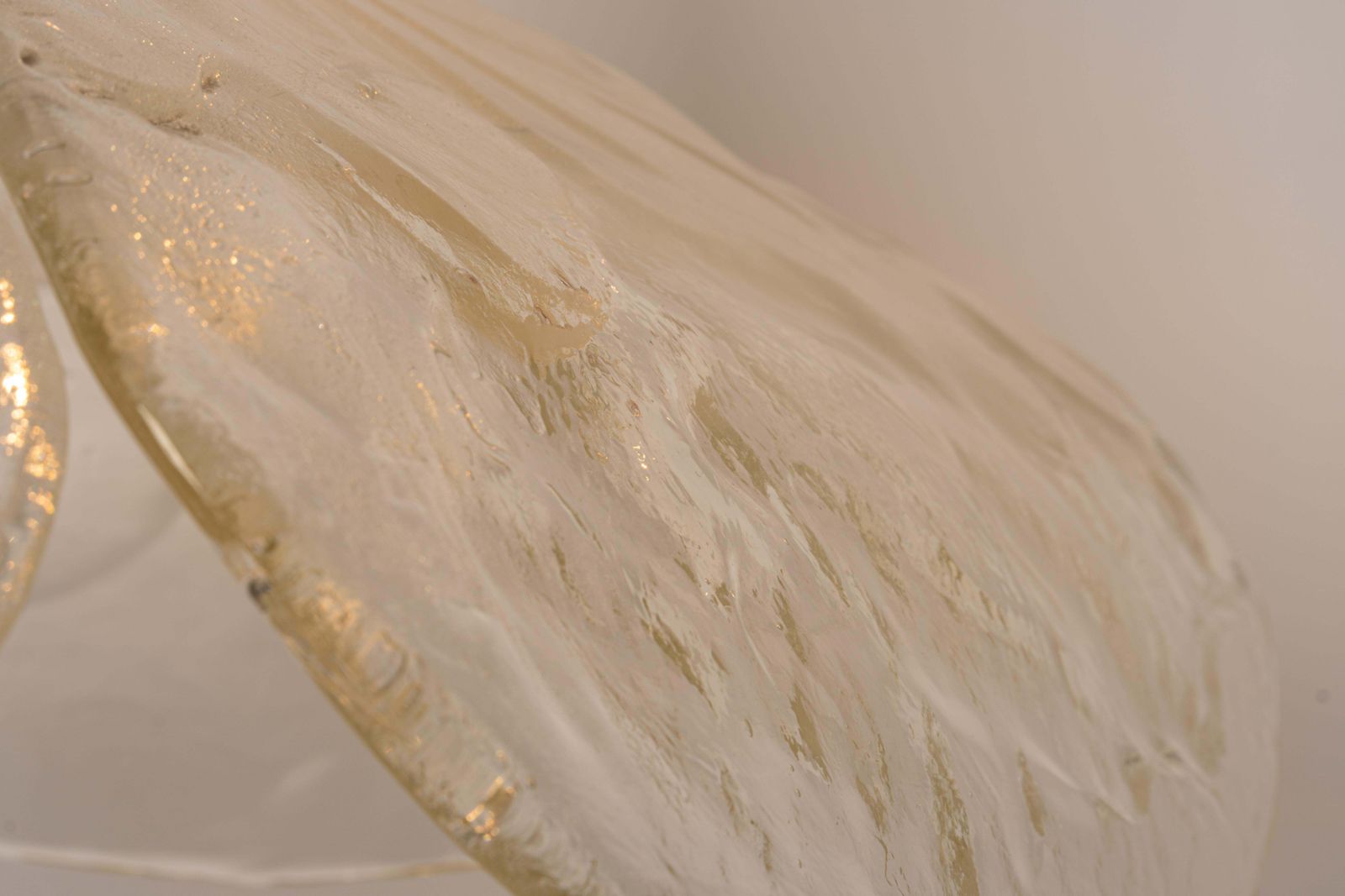 1 Of 2 Murano Glass Chandelier Designed By Kalmar, Germany, 1960s photo Lighting