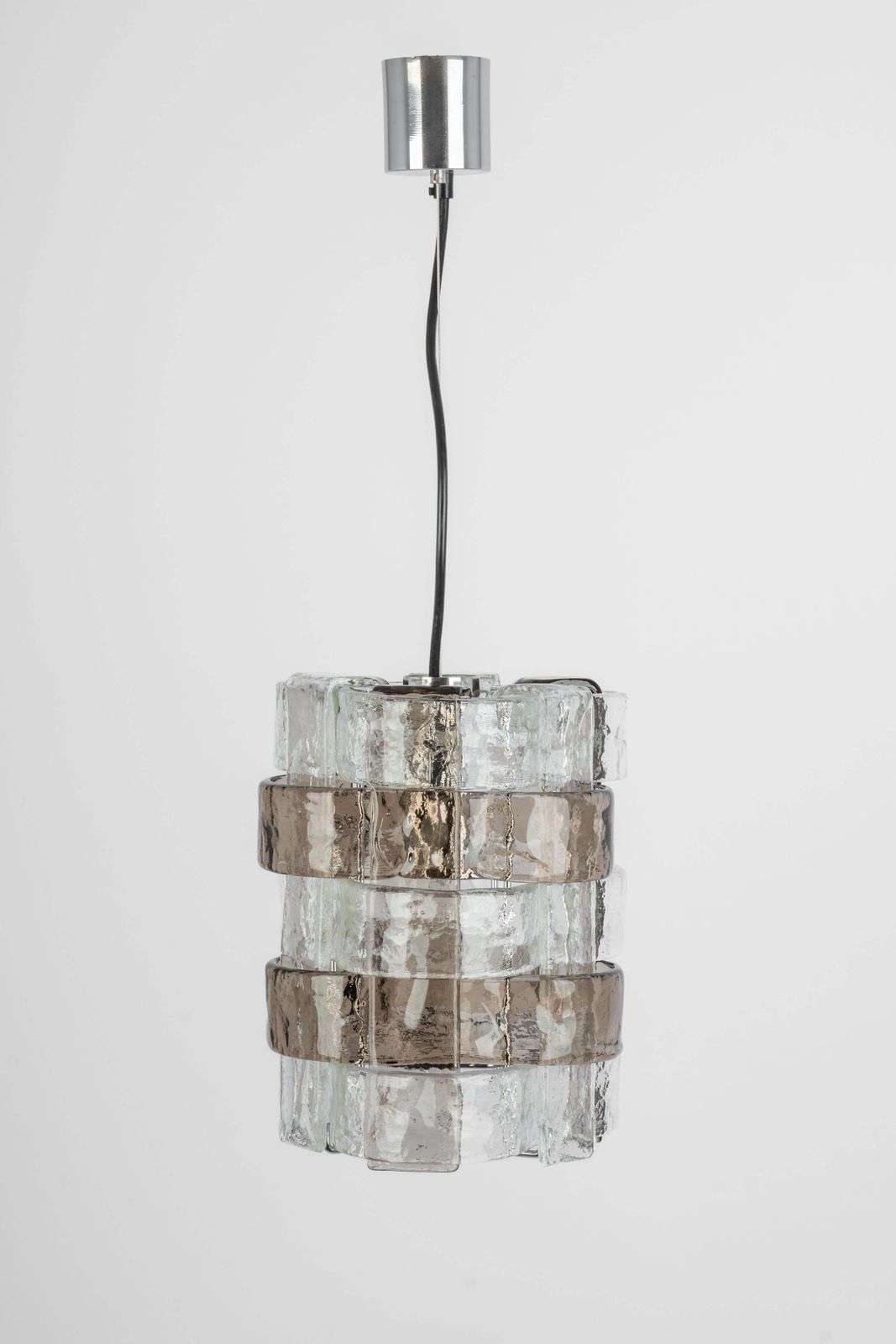 1 Of 2 Murano Glass Pendant Lights Designed By Carlo Nason For Mazzega, 1970s photo furniture