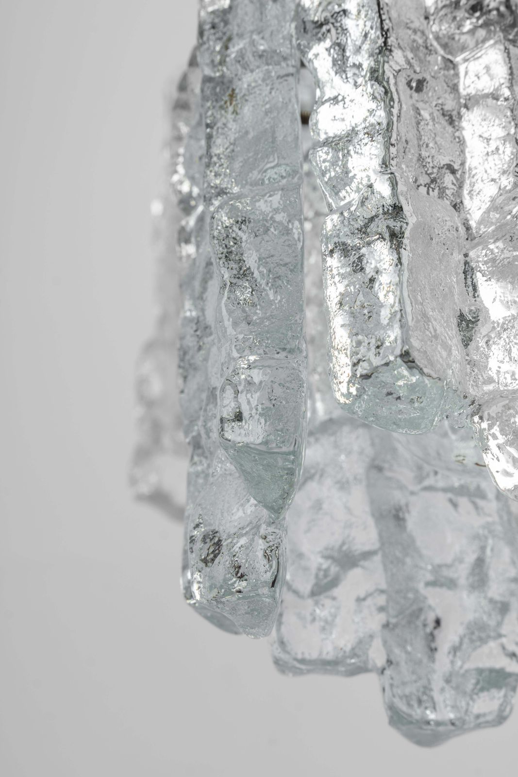 Stunning Designer Cascading Chandelier Murano Glass By Kalmar, Austria, 1970s photo 3009.0
