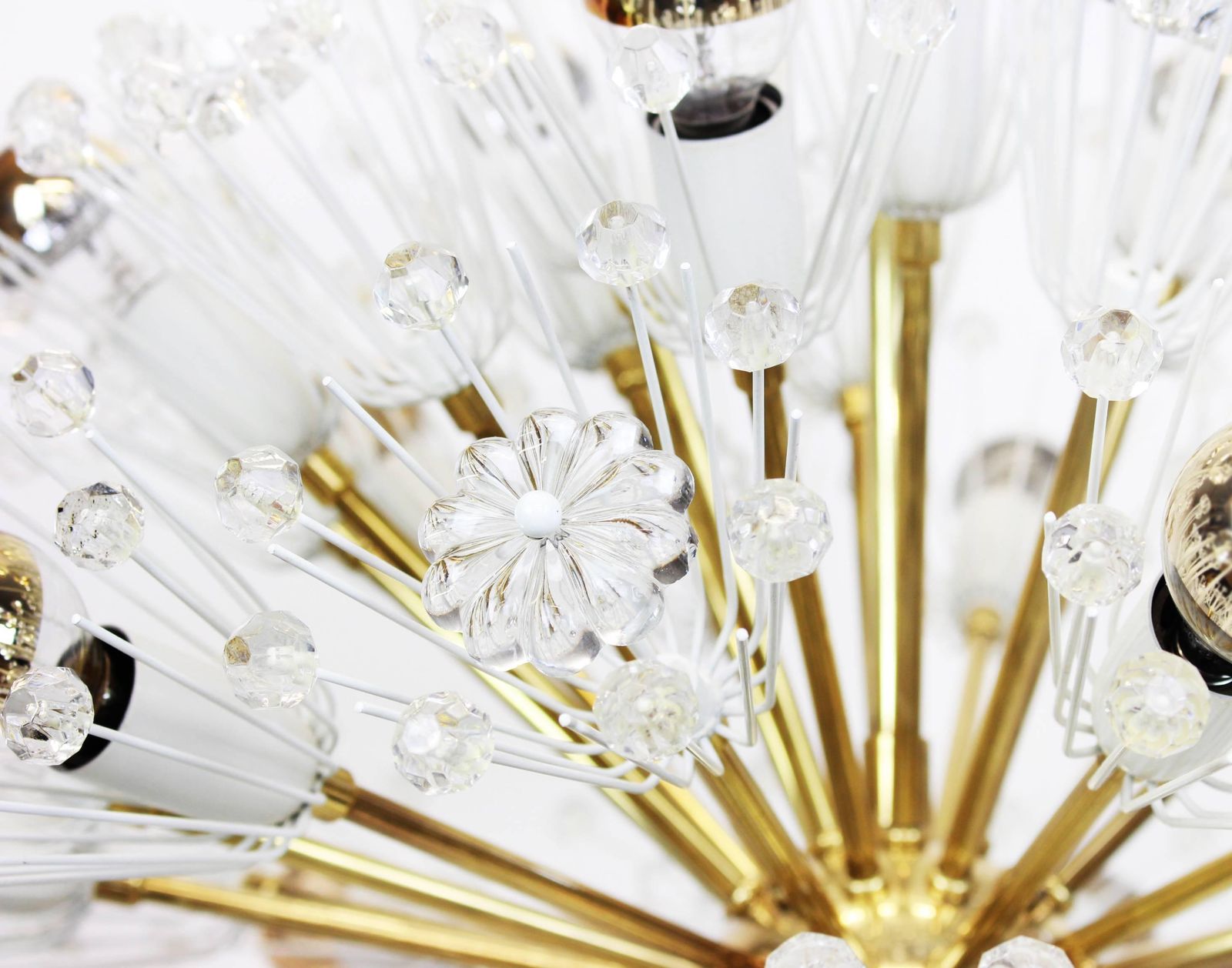 Huge Starburst Brass Chandelier By Emil Stejnar, Austria, 1960s photo 5158.0
