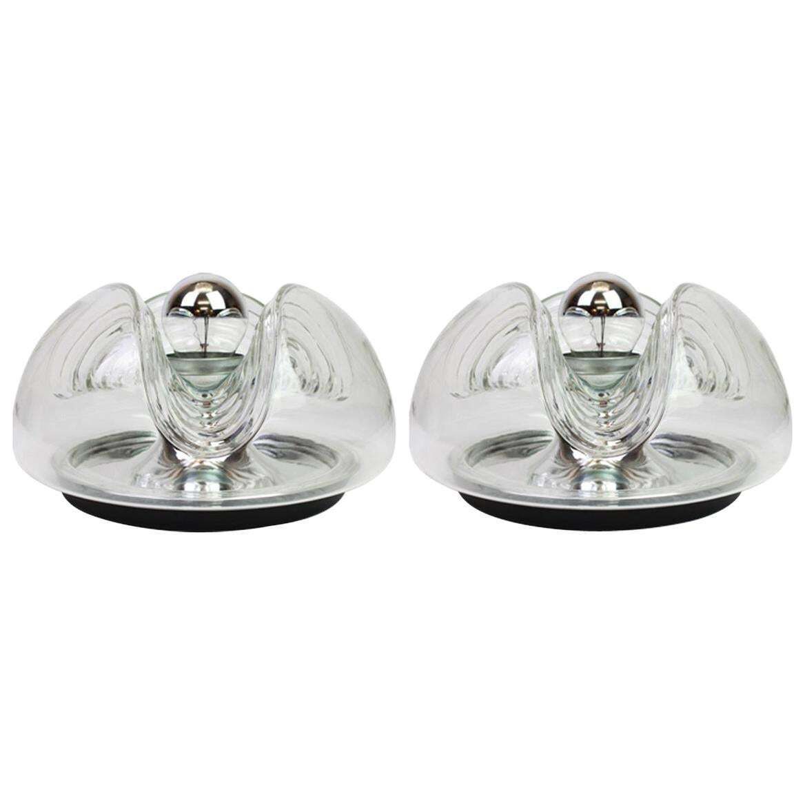 1 Of 6 Large Wall Sconce/Flushmount, Koch & Lowy By Peill & Putzler, Germany photo furniture