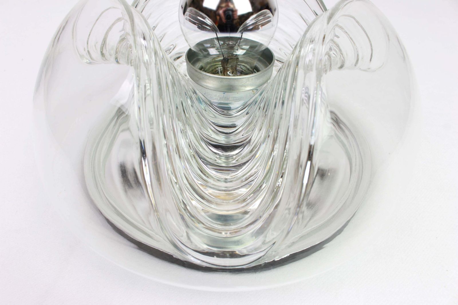 1 Of 6 Large Wall Sconce/Flushmount, Koch & Lowy By Peill & Putzler, Germany photo 602.0