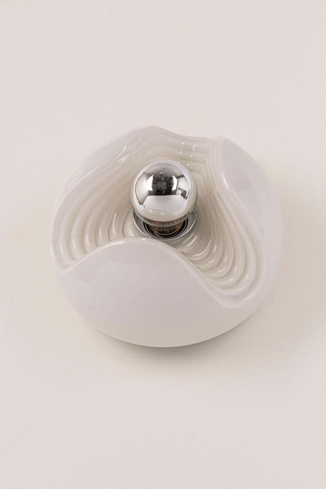 1 Of 2 Petite Wall Sconce Koch & Lowy By Peill & Putzler, Germany, 1970s photo for sale