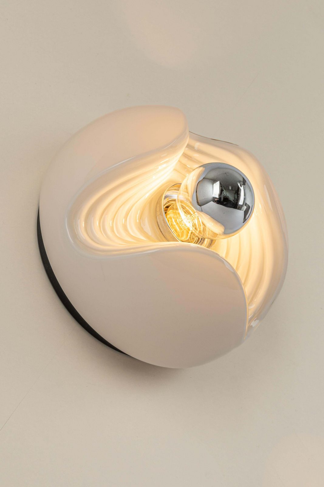 1 Of 2 Petite Wall Sconce Koch & Lowy By Peill & Putzler, Germany, 1970s photo vinterior