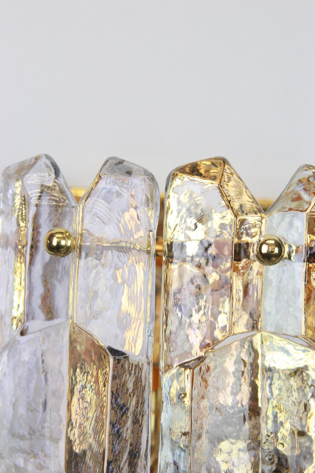 1 Of 2 Large Kalmar Sconces Wall Lights 'Palazzo', Austria, 1960s photo vinterior
