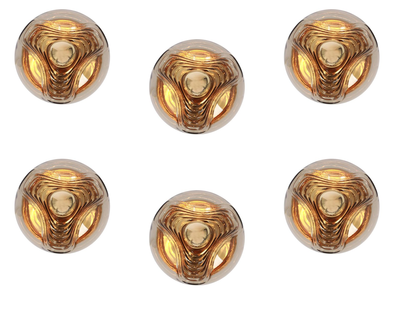 1 Of 5 Petite Wall Sconces Koch & Lowy By Peill & Putzler, Germany, 1970s photo for sale