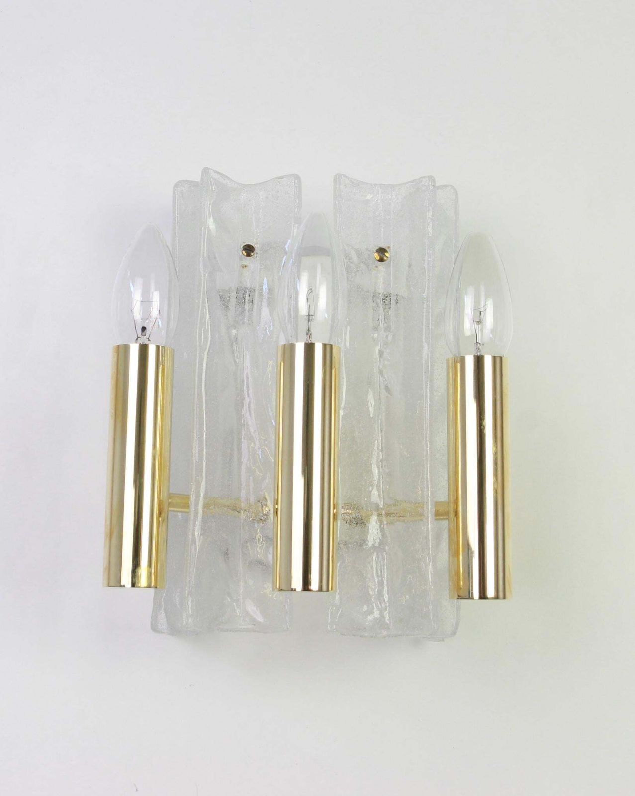 Pair Of Murano Glass Sconces By Kalmar, Mod Lipizza, Austria, 1960s photo 817.0