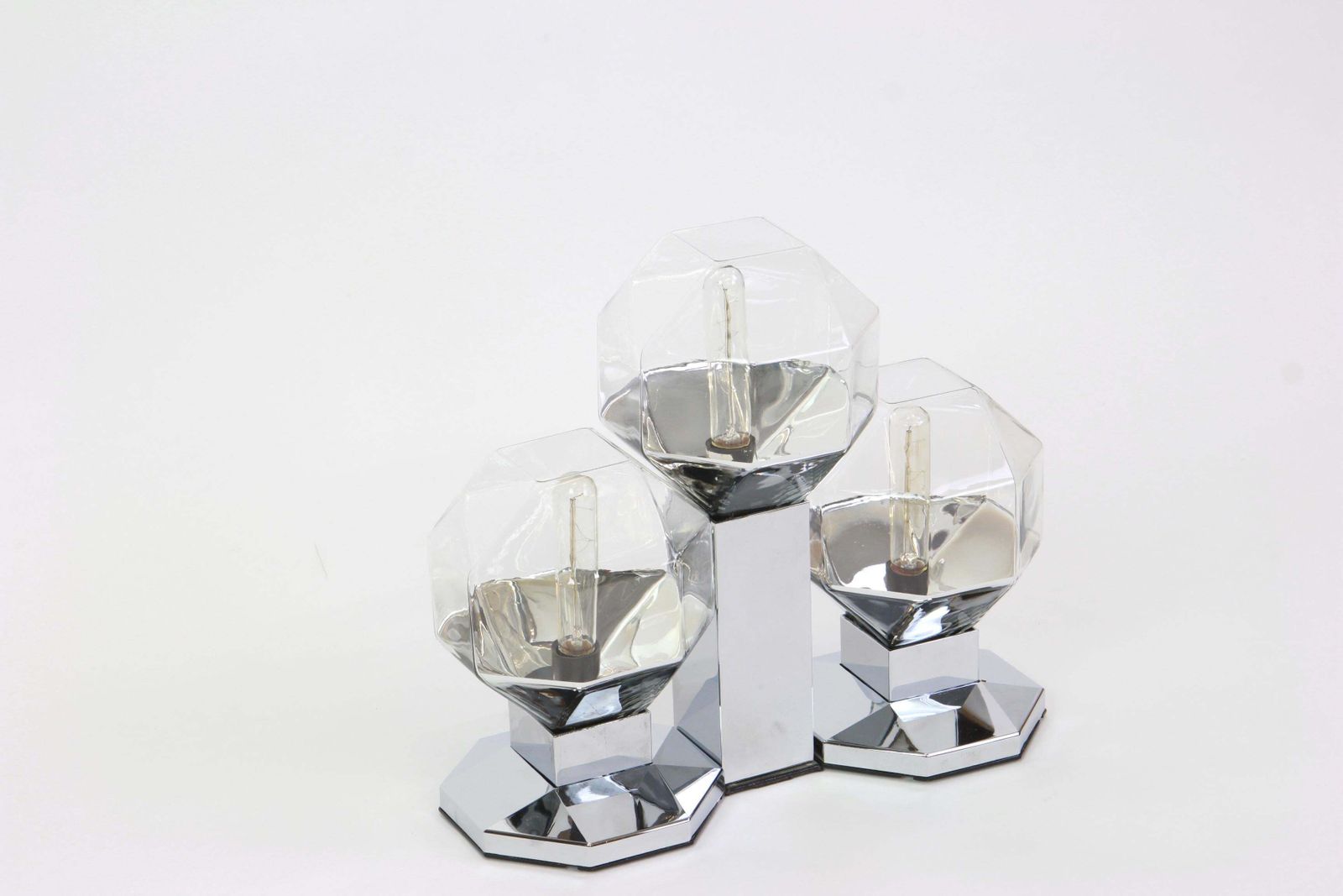 Pair Of Two Wall Sconces By Motoko Ishii For Staff, Germany, 1970s photo vintage