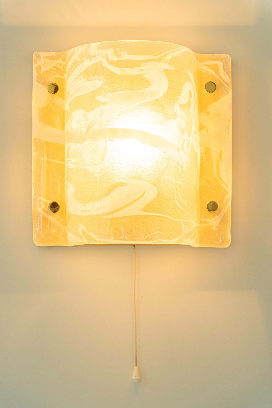 photo furniture Pair Of Murano Glass Wall Sconces By Hillebrand, Germany, 1970s