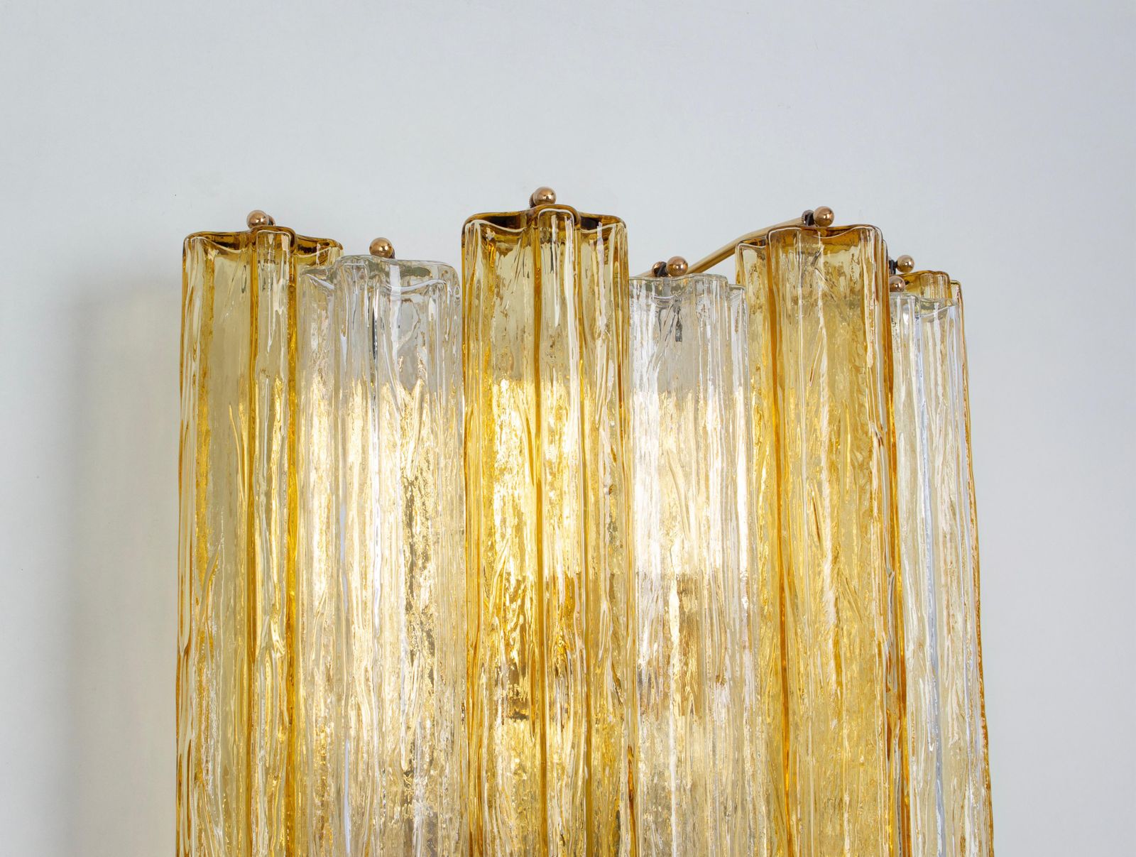 Pair Of Stunning Large Kalmar Sconces Tronchi Wall Lights Kalmar, Austria, 1970s photo buy