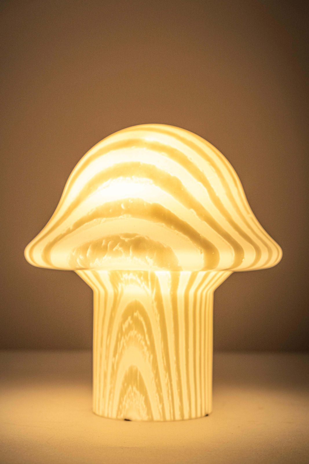 photo furniture Pair Of Glass Table Lamps By Peil & Putzler, Germany, 1970s