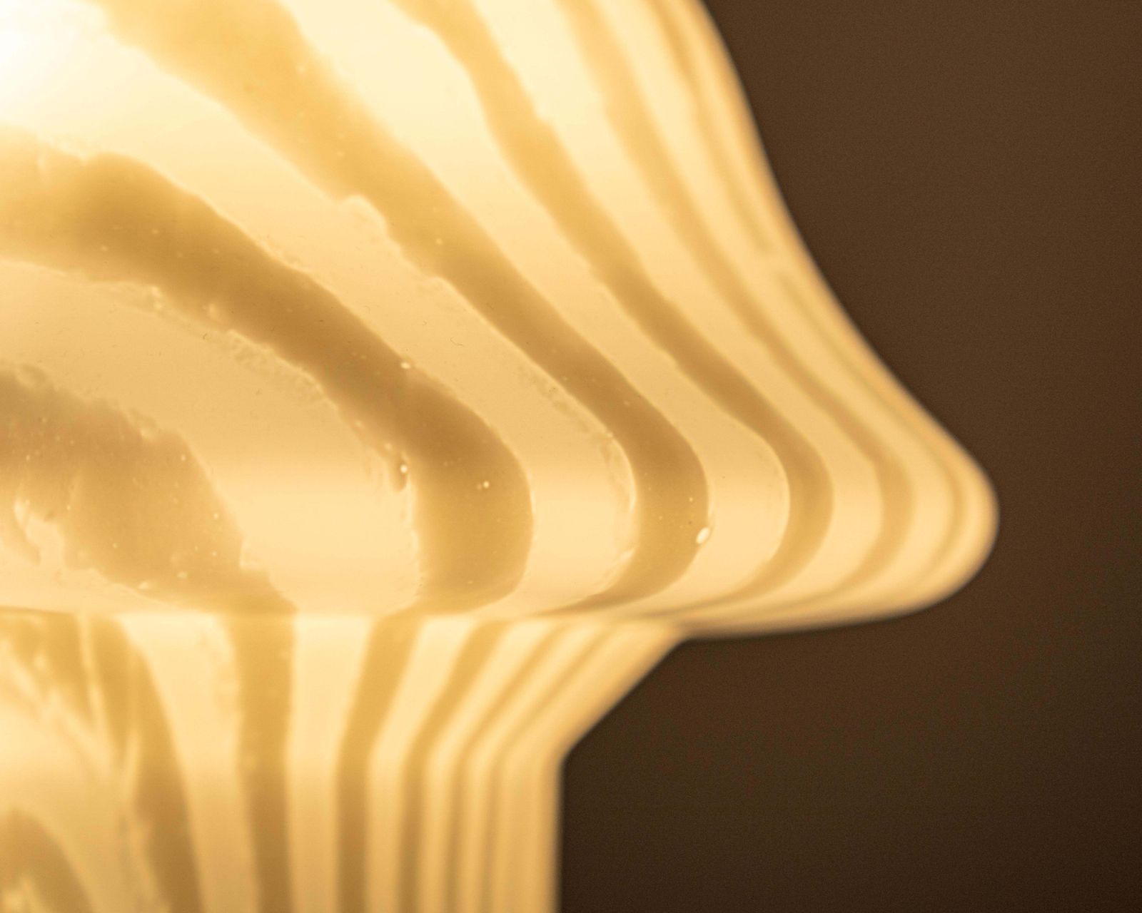 photo for sale Pair Of Glass Table Lamps By Peil & Putzler, Germany, 1970s