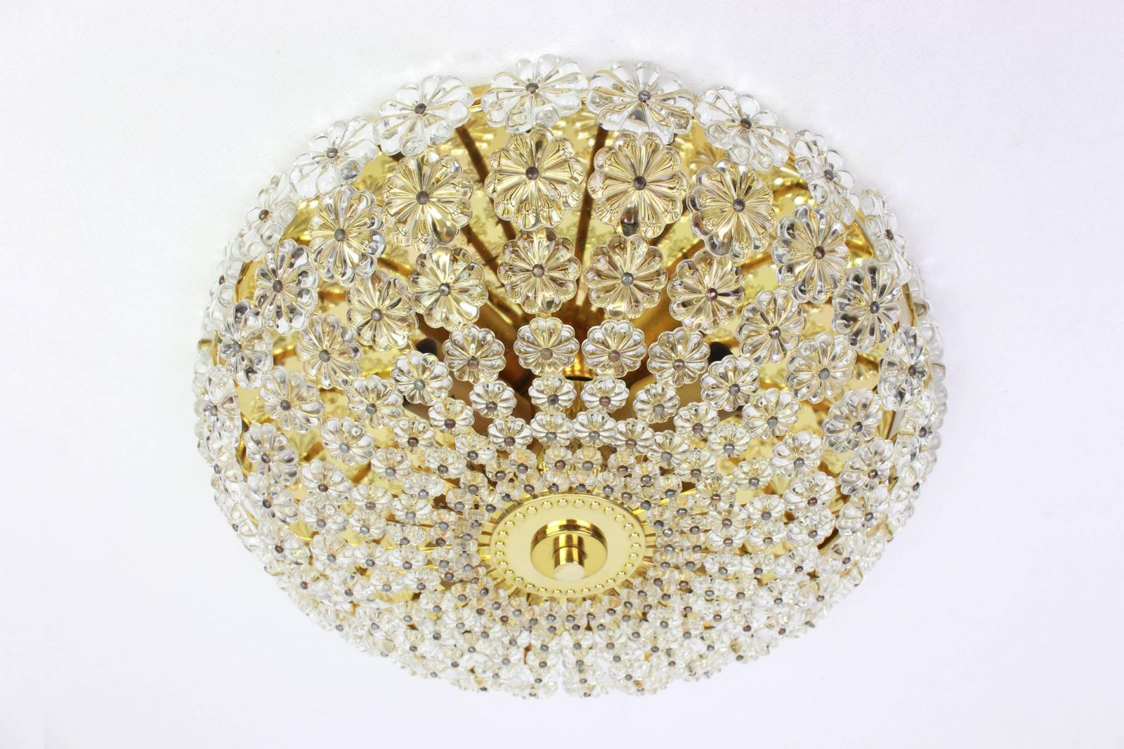 Stunning Flower Wall Sconce By Emil Stejnar, Austria, 1960s photo vinterior
