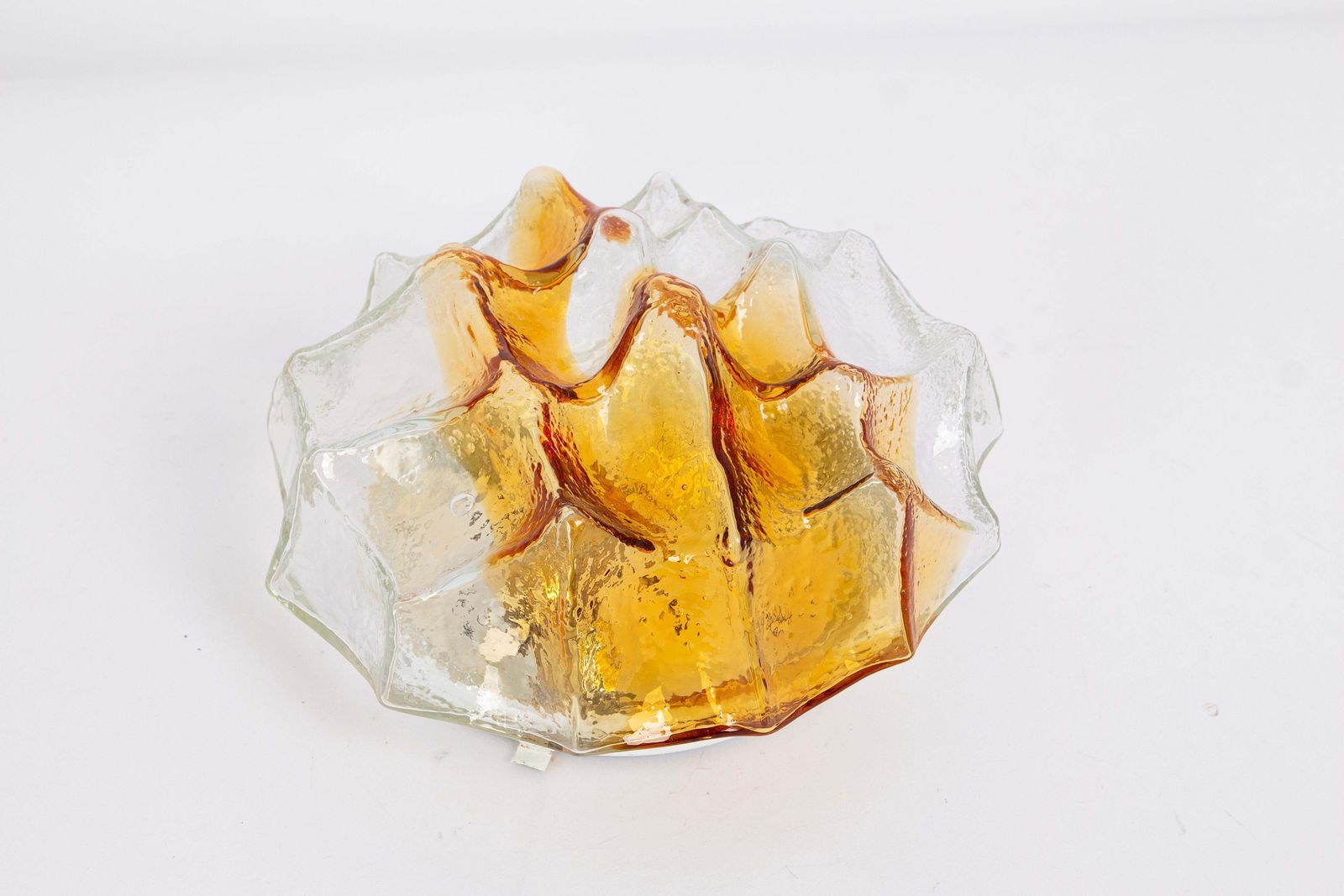 1 Of 4 Petite Murano Flush Mount Fixture, Italy, 1970s photo furniture