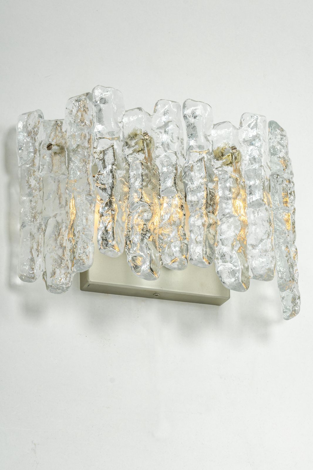 1 Of 3 Pair Of Large Kalmar Sconces Murano Wall Lights, Austria, 1960s photo 1547.0
