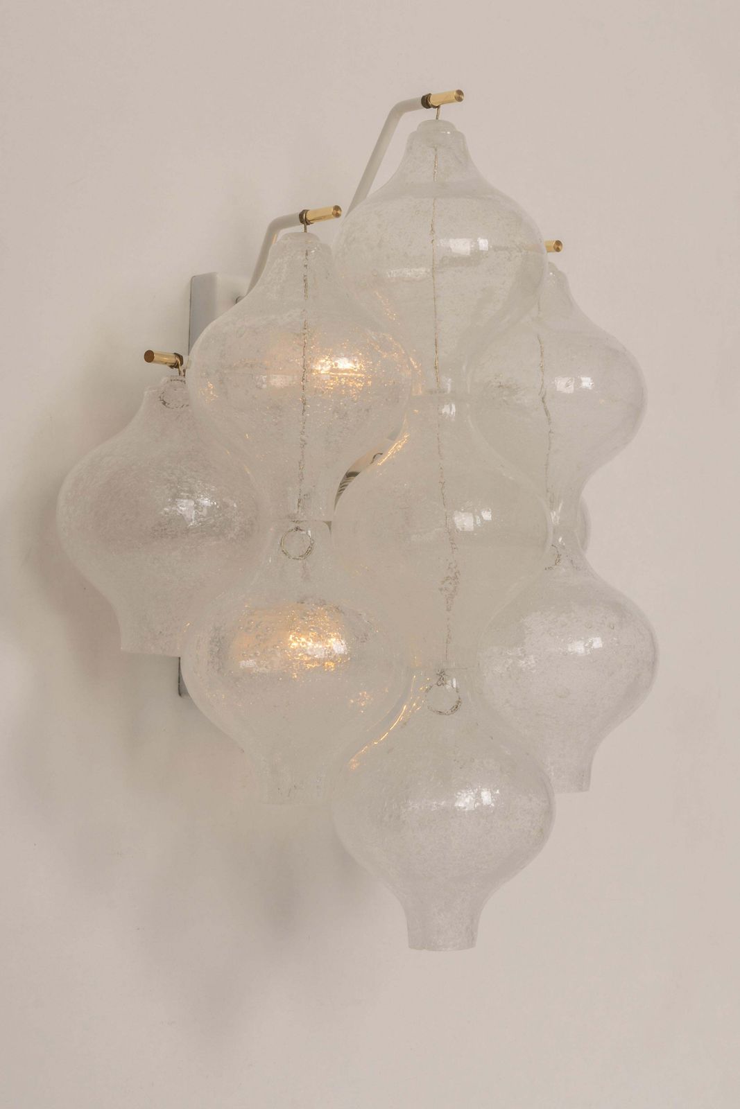 1 Of 3 Pairs Of Kalmar 'Tulipan' Sconces Wall Lights, Austria, 1970s photo buy