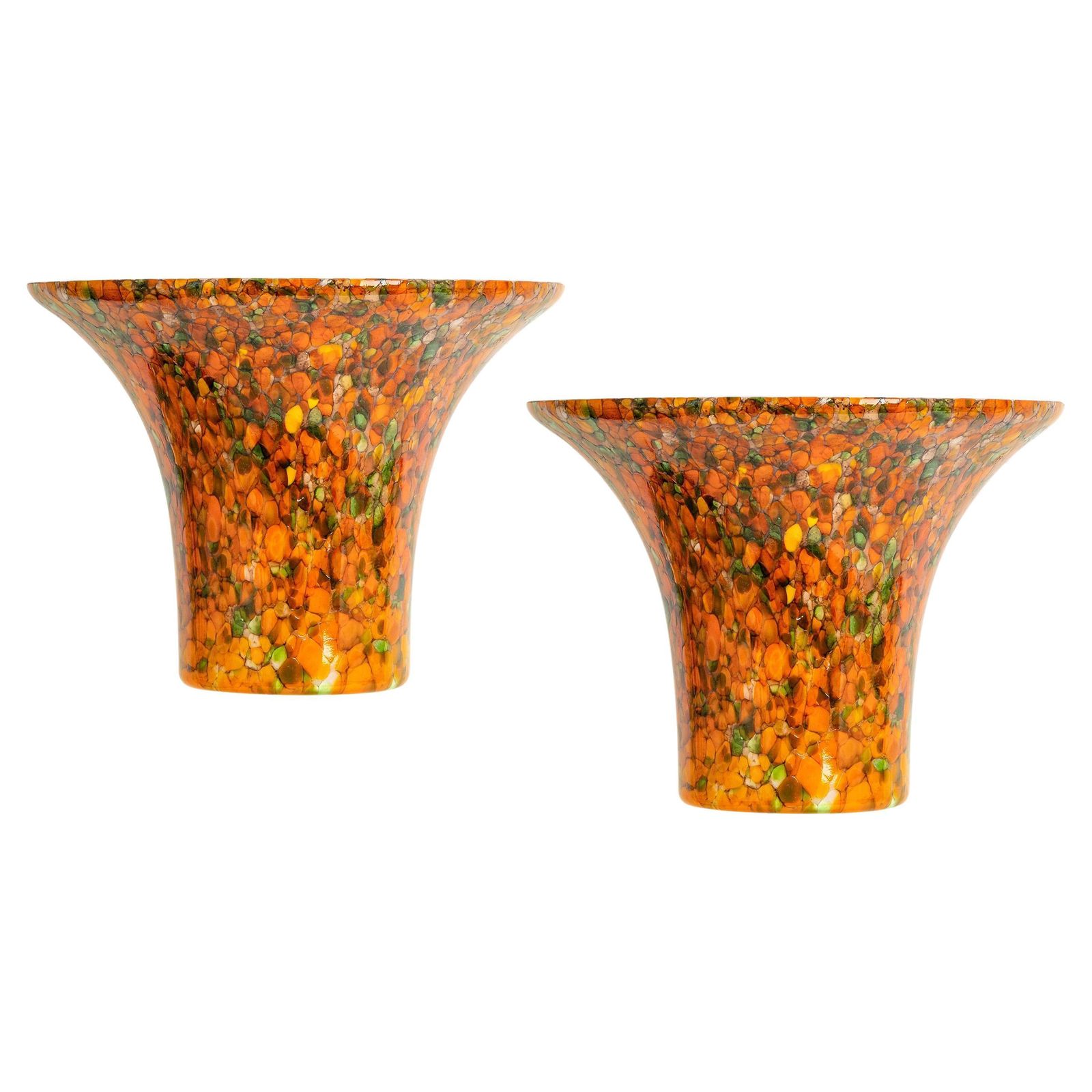 1 Of 4 Exclusive Murano Glass Wall Sconce By Peill & Putzler, Germany