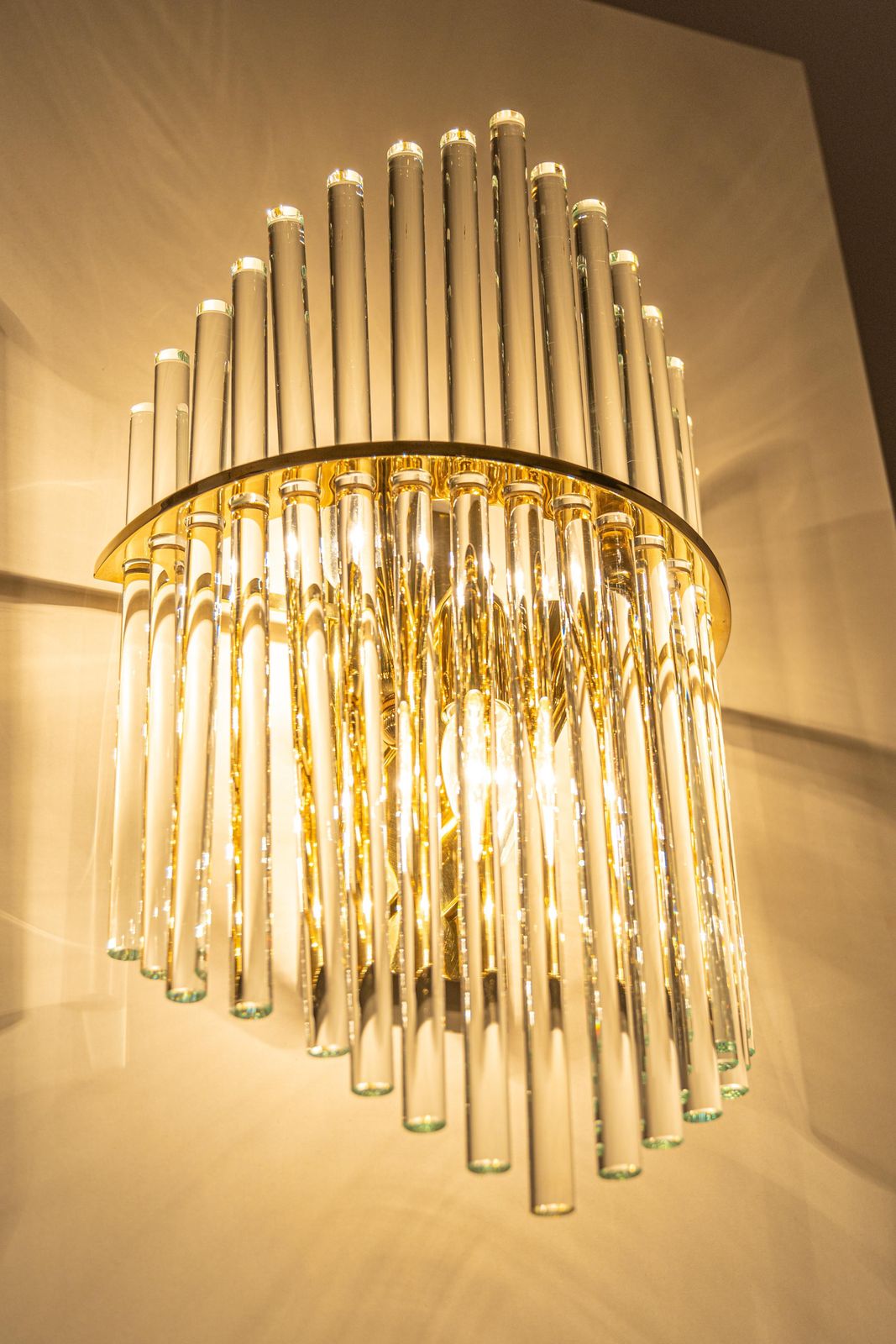 photo furniture 1 Of 3 Pairs Of Wonderful Crystal Rod Sconces By Christoph Palme, Germany, 1970s