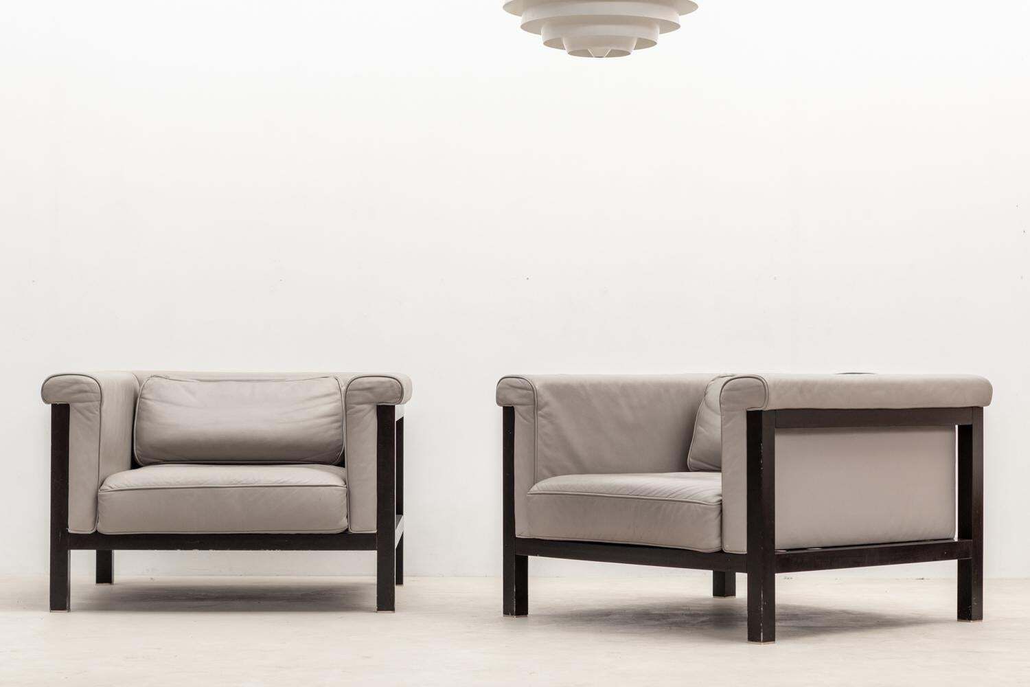 Pair Of Armchairs By Jules Wabbes, Livourne Série 800 Luxe Edited By Bullo photo furniture