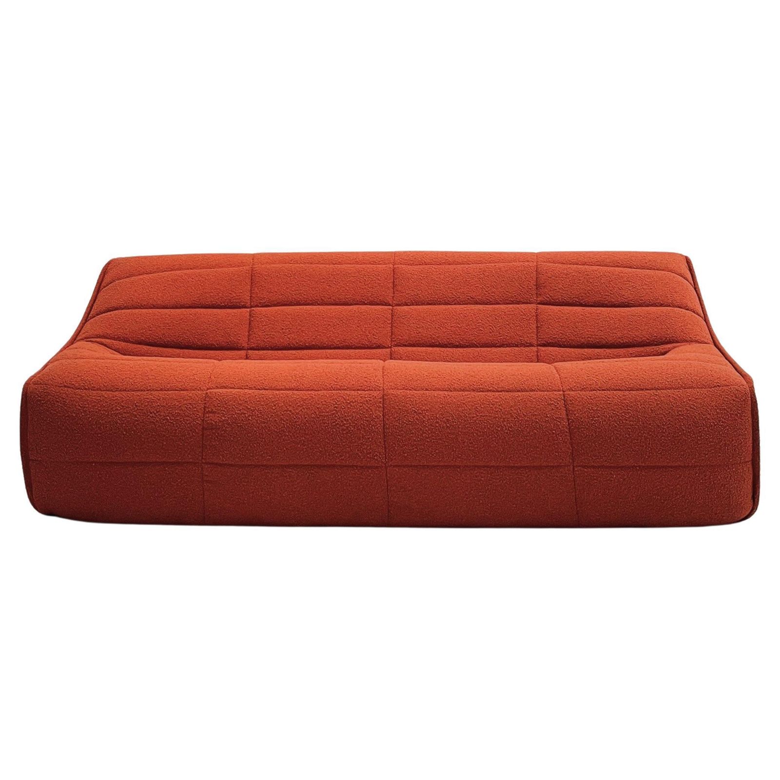 Michel Ducaroy For Ligne Roset   Adria 3 Seater In Coral Red