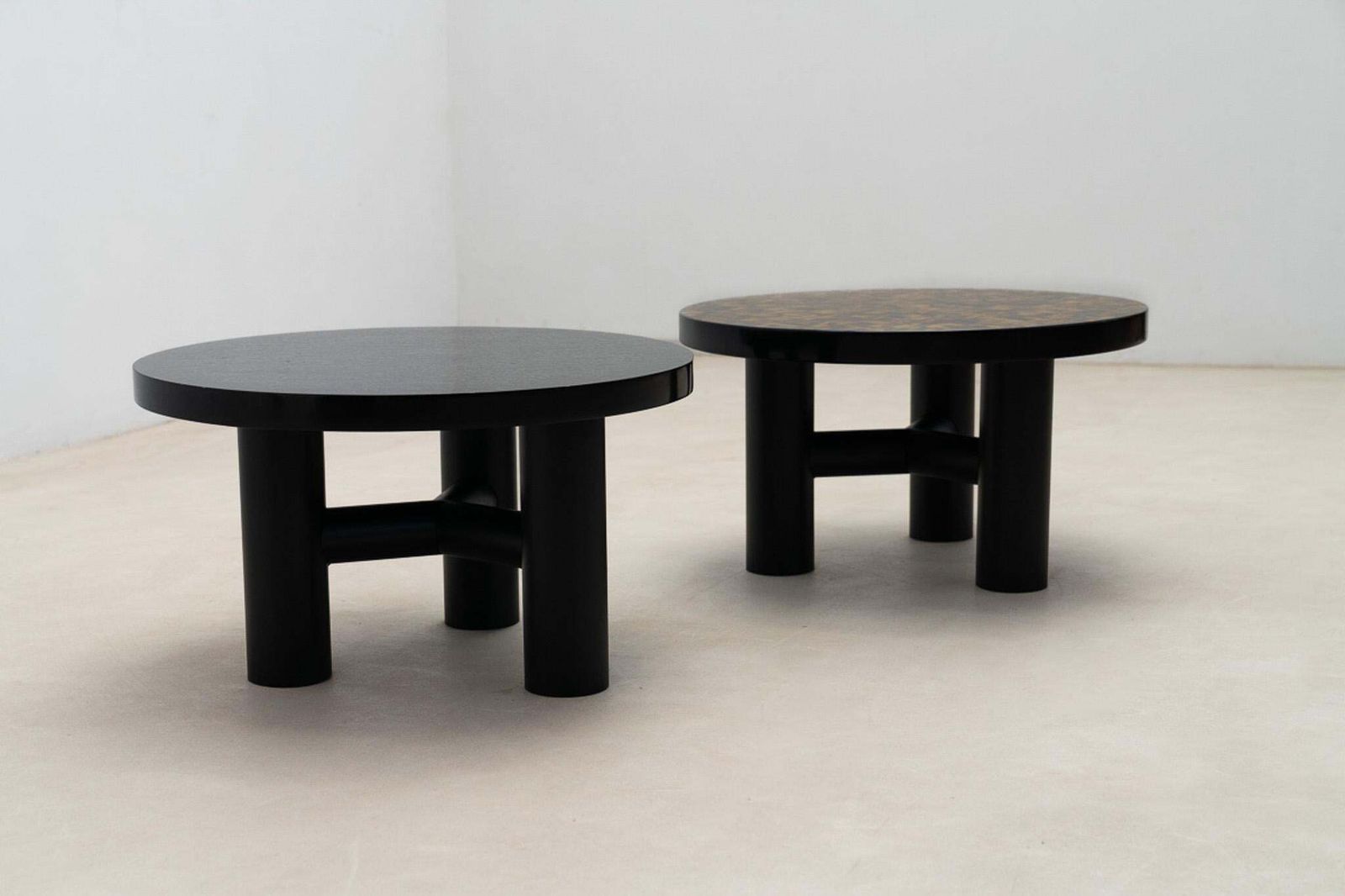 Side Table By Belgian Artist Etienne Allemeersch photo vintage