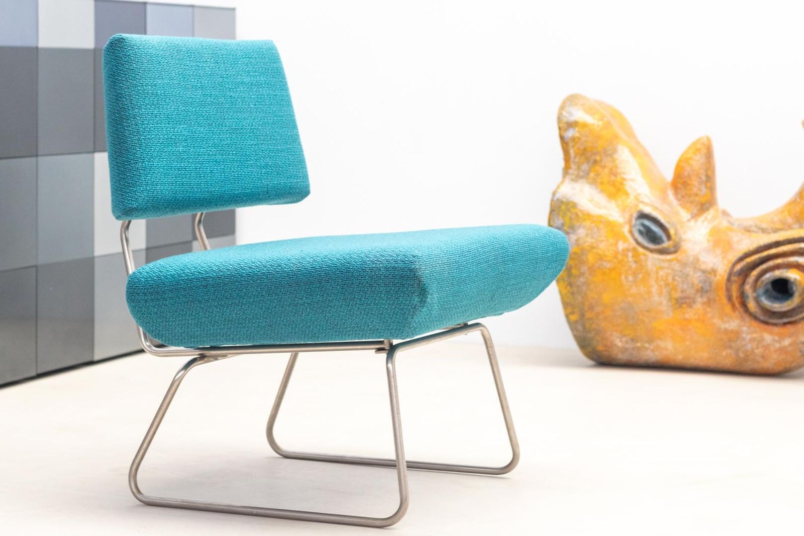 Pair Of Easy Lounge Chairs By George Coslin    1960s photo 3353.0